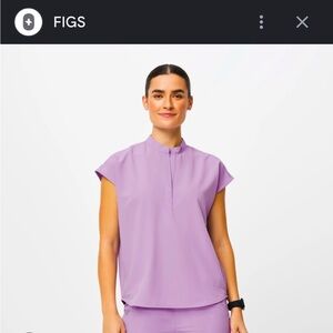 Lavender dew FIG scrubs set size S